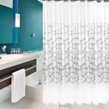 Rideau de douche peva imprimé imperméable pour salle de bain
